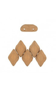 Matubo GemDuo Beads 8x5mm Bondeli - Matt cappuccino